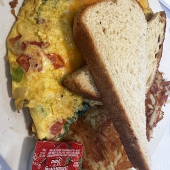 OUI Pancake N Eggs - Veggie Omelette - American Near Me - Temecula, California OUI Pancake N Eggs - Veggie Omelette - American Near Me - Temecula, California