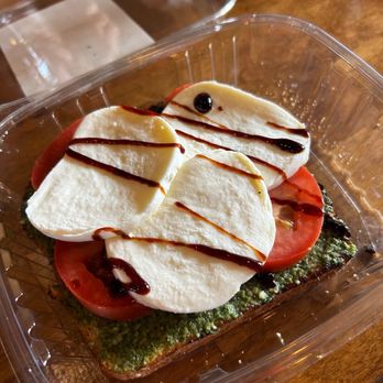 Daily Brew Coffee House Bakery & Roastery - Caprese toast - Coffee & Tea Near Me - Riverside, California Daily Brew Coffee House Bakery & Roastery - Caprese toast - Coffee & Tea Near Me - Riverside, California
