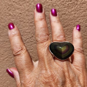 The Cove Collection Reef - The Heart Rainbow when light shines on the Obsidian stone! - Cosmetics & Beauty Supply Near Me - Honolulu, Hawaii The Cove Collection Reef - The Heart Rainbow when light shines on the Obsidian stone! - Cosmetics & Beauty Supply Near Me - Honolulu, Hawaii