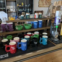 Smaller State Smoke Shop - Mugs, bowls, rosin press, stash containers
