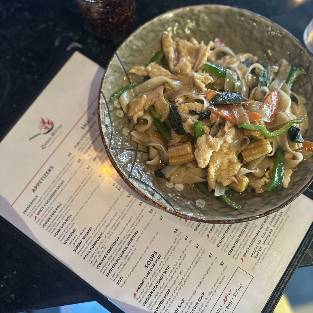 delicious drunken noodles