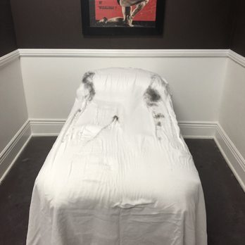 Concierge Barber & Manscaping - This is the table after the first side cut - Barbers Near Me - Palm Springs, California