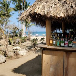Playa de los Muertos - Entrance to the beach