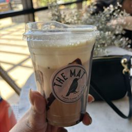 Cold spin coconut latte Cold spin coconut latte
