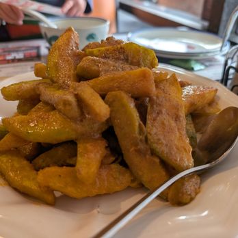 Tam's Noodle House - Pumpkin with Salted Egg.  It's so good! - Noodles Near Me - San Gabriel, California