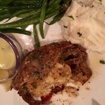 Bonefish Grill - Special of the day. Soft shell crab with garlic mashed potatoes and asparagus as sides. - Seafood Near Me - Las Vegas, Nevada