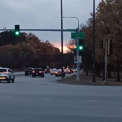Hoffman Estates Police Department - Notice how the intersection of Higgins and Arlington heights rd has a sign on it's light pole.