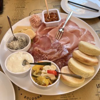 Noi - Salsamentari plate with that lard pesto.  Yum! - Italian Near Me - Bologna, BO