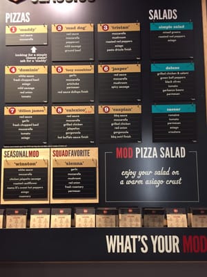 Menu photo 4 MOD Pizza Bellevue, WA Menu photo 4 MOD Pizza Bellevue, WA