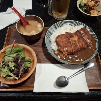 Okan Diner - Pork Katsu with Curry Meal Set - Japanese Near Me - San Diego, California Okan Diner - Pork Katsu with Curry Meal Set - Japanese Near Me - San Diego, California