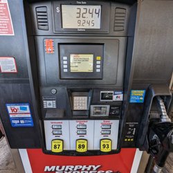 Murphy Express - Pump 8 of 24 interface. This pump and the pump next to it were very slow. They also shut off prematurely multiple times.