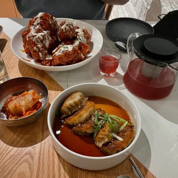 ANJU - Appetizers and cucumber blackberry soju - Korean Near Me - Washington, DC, District of Columbia