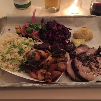 Risbo - Platter with rotisserie pork - French Near Me - Brooklyn, New York Risbo - Platter with rotisserie pork - French Near Me - Brooklyn, New York