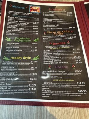 Menu photo 6 L&B Mexican Restaurant Bakersfield, CA Menu photo 6 L&B Mexican Restaurant Bakersfield, CA