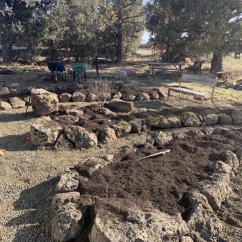 Lorenzo's Soil - Row crop beds with drip lines - Landscaping Near Me - Bend, Oregon
