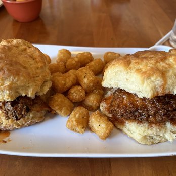 Ruby Slipper Midcity - Chicken Buttermilk Biscuit (specifically made for me with some ingredients removed like the gravy) - Breakfast & Brunch Near Me - New Orleans, Louisiana
