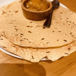 Koshaa Fine Indian Cuisine - Papadum