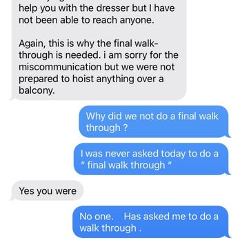 Two Brothers Moving - The owner telling me that I refused a final walk through . - Movers Near Me - Middletown, Connecticut