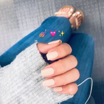 LV Nails & Spa - Nude shellac nails. - Waxing Near Me - Kirkland, Washington LV Nails & Spa - Nude shellac nails. - Waxing Near Me - Kirkland, Washington