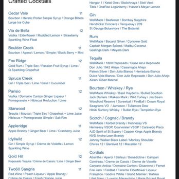 TWO60 Kitchen + Bar - Cocktail menu - New American Near Me - Fairfield, California TWO60 Kitchen + Bar - Cocktail menu - New American Near Me - Fairfield, California