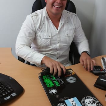 Hi-Tek Solutions - Edgar presenting my fixed laptop. - Data Recovery Near Me - Downey, California Hi-Tek Solutions - Edgar presenting my fixed laptop. - Data Recovery Near Me - Downey, California