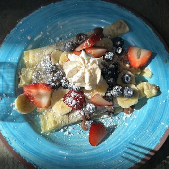 Clear Sky Cafe - Banana Nutella Crepes - New American Near Me - Clearwater, Florida