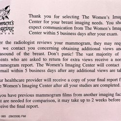 Women's Imaging Center