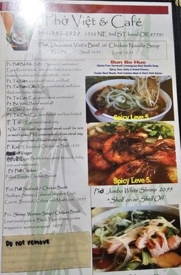 Menu photo 3 Pho Viet & Cafe Bend, OR