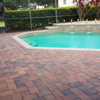 Number One Pavers and Services - New pavers: Appian combo/Adobe color - Masonry/Concrete Near Me - Ocoee, Florida