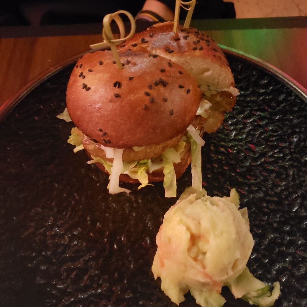 Dark Room - Pork and shrimp sandwich - Cocktail Bars Near Me - Seattle, Washington Dark Room - Pork and shrimp sandwich - Cocktail Bars Near Me - Seattle, Washington