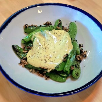 Ethel's Fancy - Char- grilled sugar snap peas - uniquely delicious! - New American Near Me - Palo Alto, California Ethel's Fancy - Char- grilled sugar snap peas - uniquely delicious! - New American Near Me - Palo Alto, California