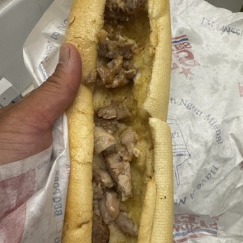 Lee's Sandwiches - Chicken banh mi with garnishes on the side. - Sandwiches Near Me - Rancho Cucamonga, California Lee's Sandwiches - Chicken banh mi with garnishes on the side. - Sandwiches Near Me - Rancho Cucamonga, California