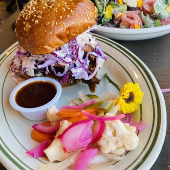 Jonah's Kitchen + Bar - Brisket Burger - Latin American Near Me - Santa Monica, California Jonah's Kitchen + Bar - Brisket Burger - Latin American Near Me - Santa Monica, California