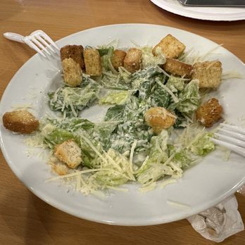Bite of New York - Caesar Salad (on the house, because they're awesome like that). We ate half of it before the photo . - Pizza Near Me - Mukilteo, Washington Bite of New York - Caesar Salad (on the house, because they're awesome like that). We ate half of it before the photo . - Pizza Near Me - Mukilteo, Washington
