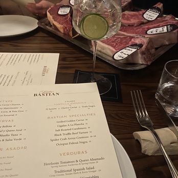 Asador Bastian - Menu and steak options - Spanish Near Me - Chicago, Illinois