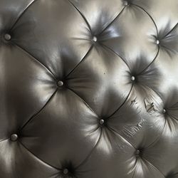 The Dump Furniture Outlet - Fake leather bed sold by The Dump