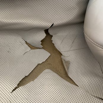 Gils Custom Upholstery - Same torn seat but a year later. - Furniture Reupholstery Near Me - San Antonio, Texas Gils Custom Upholstery - Same torn seat but a year later. - Furniture Reupholstery Near Me - San Antonio, Texas