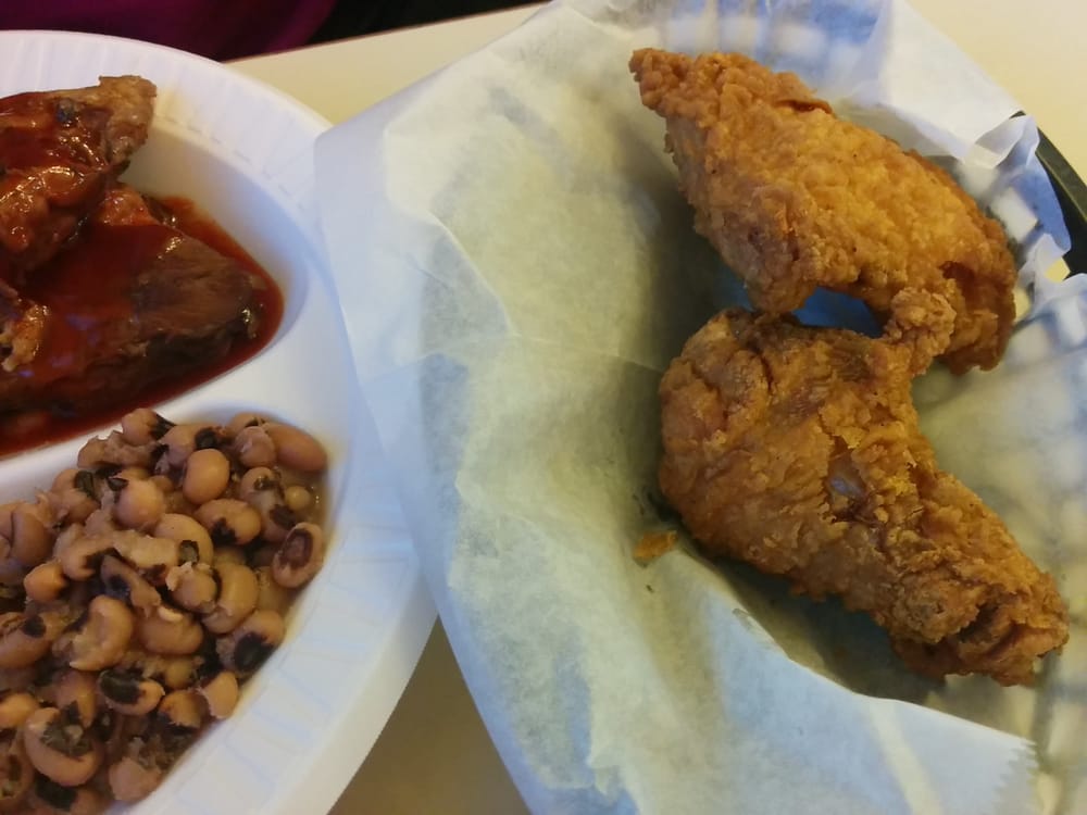 Order Fried Chicken - Dark Meat Plate	 food online from Jackson's Big Oak Barbecue store, Wilmington on bringmethat.com
