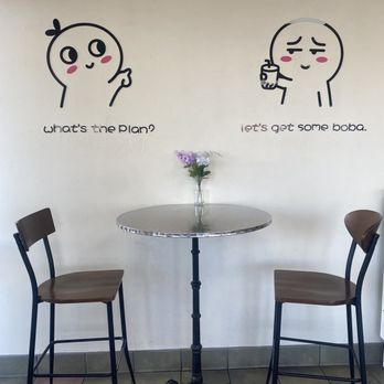 Bobazing - Photo op area! This is also where the drinks are photoed and they look adorable! - Coffee & Tea Near Me - Gilbert, Arizona