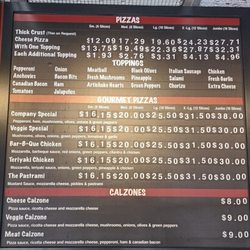 La Verne Pizza Co. - Menu