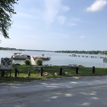 Bugaboo's Bar and Grill - View from the patio. - New American Near Me - Cedar Lake, Indiana