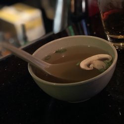 Scalding hot "chicken broth soup" from Kansai
