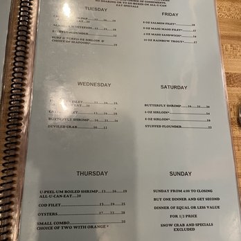 Mike's Inland Seafood - Menu - Seafood Near Me - Boone, North Carolina Mike's Inland Seafood - Menu - Seafood Near Me - Boone, North Carolina