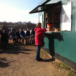 Carl's Tea Hut - You can see the building work in the background - it's much nicer now!