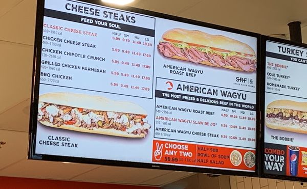 Menu photo 3 Capriotti's Sandwich Shop Fresno, CA