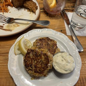 The Savory Grain - Crab Cake Entree - New American Near Me - Richmond, Virginia