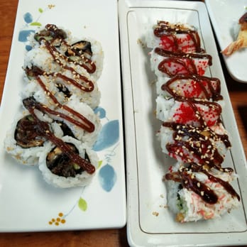 Sakura Sushi House - Salmon skin and spider roll - Japanese Near Me - Monrovia, California Sakura Sushi House - Salmon skin and spider roll - Japanese Near Me - Monrovia, California