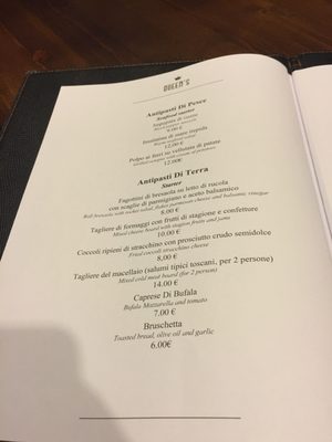Menu photo 5 Queen's Florence, FI
