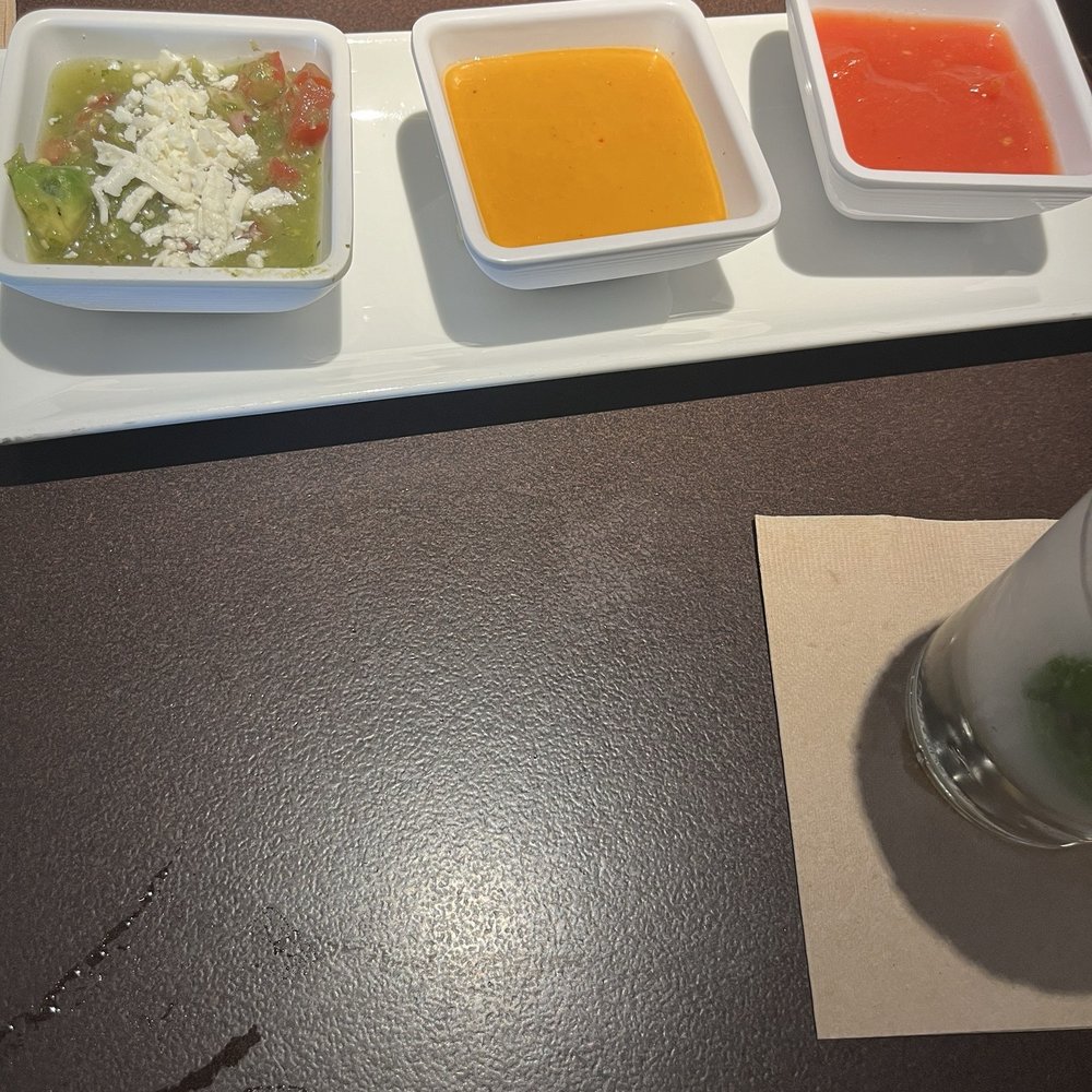 Mesero - Southlake - 3 different salsas , but the green one won choice - Mexican Near Me - Southlake, Texas Mesero - Southlake - 3 different salsas , but the green one won choice - Mexican Near Me - Southlake, Texas