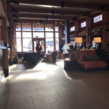 The Inn at Aspen - View of the lobby towards back you can see mountain! - Hotels Near Me - Aspen, Colorado